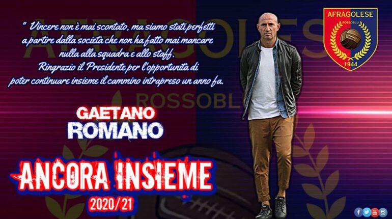 Serie D – Altra conferma per l’Afragolese: il ds Romano!