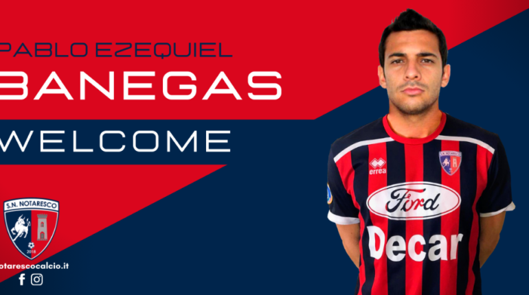 Serie D – Notaresco fa il grande colpo: arriva Banegas