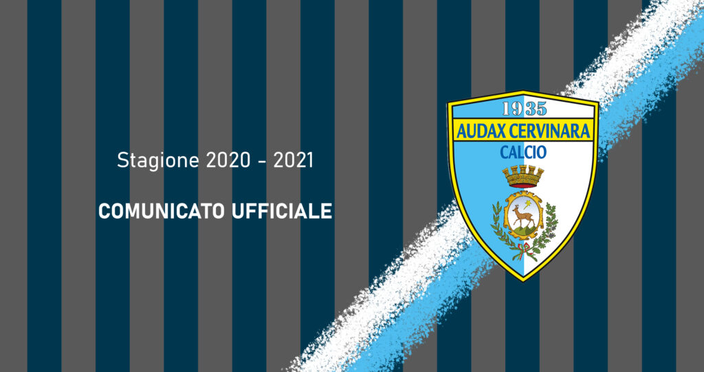COMUNICATO cervinara Audax Cervinara