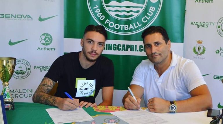 Eccellenza Campania – Racing Capri, ufficiale un nuovo esterno d’attacco