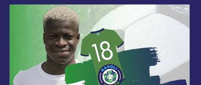 Eccellenza Campania – Napoli United, arriva un attaccante franco-ivoriano