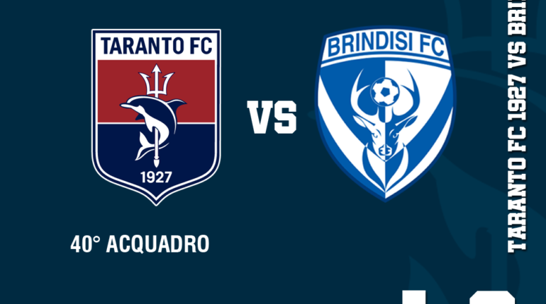 Serie D – Girone H, il recupero: Acquadaro regala i tre punti al Taranto, ma quanti rimpianti per il Brindisi