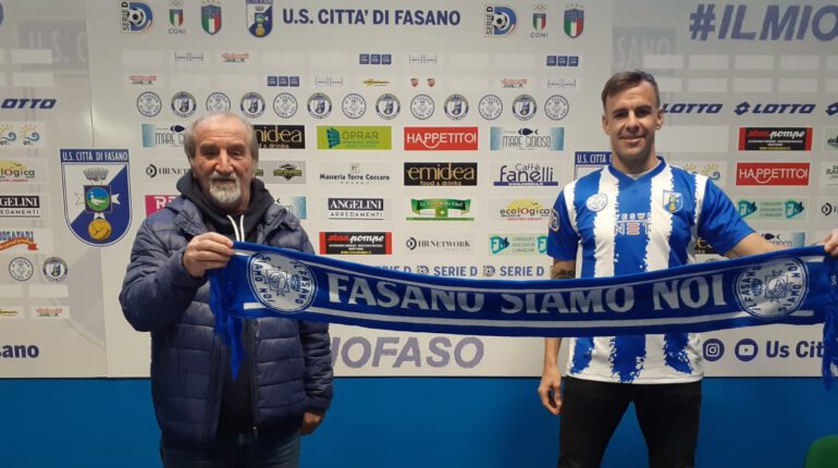 Serie D – Fasano, ufficiale: difensore sudamericano per i biancoazzurri