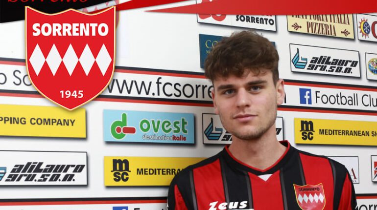 Serie D – Sorrento, ufficiale l’arrivo di un centrocampista dalla Juve Stabia