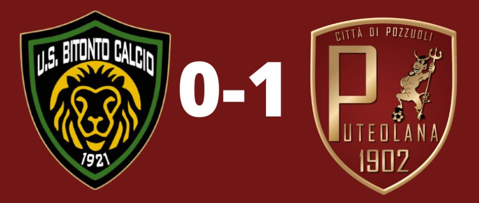 Serie D - Bitonto-Puteolana: 0-1. Scalzone sbaglia, Romano salva e Romeo la risolve