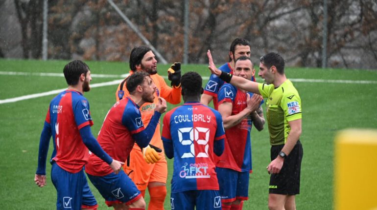 Serie D, Rotonda-Gelbison: 1-0. I rossoblù cadono in terra lucana
