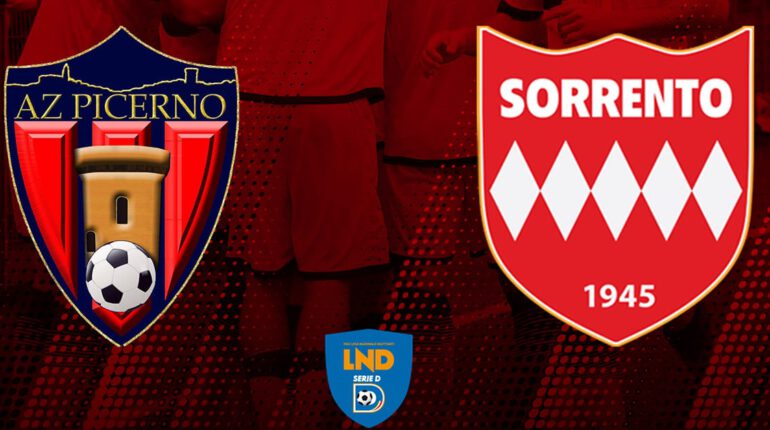 Serie D – Sorrento, La Monica regala il pareggio finale contro il Picerno