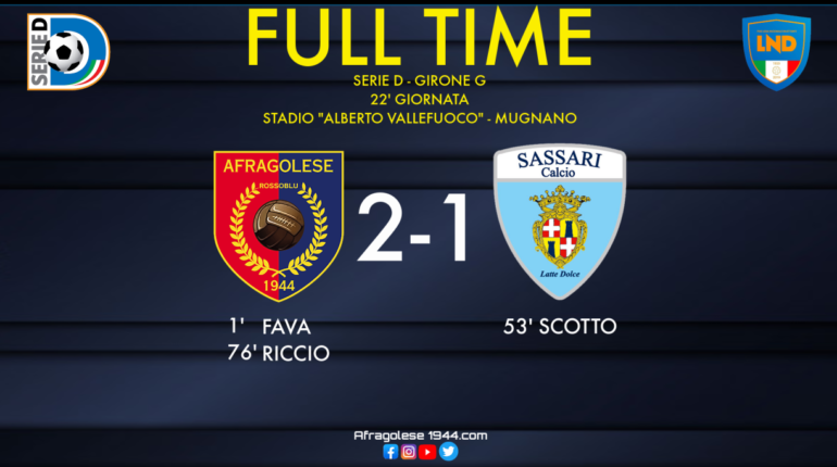 Serie D, Afragolese-Latte Dolce: 2-1. Inizia con una sofferta vittoria l’avventura di Di Costanzo
