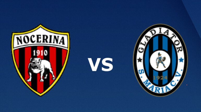 Serie D – Nocerina – Gladiator 2-1: El Bakhtaoui trascina i molossi alla vittoria [VIDEO]