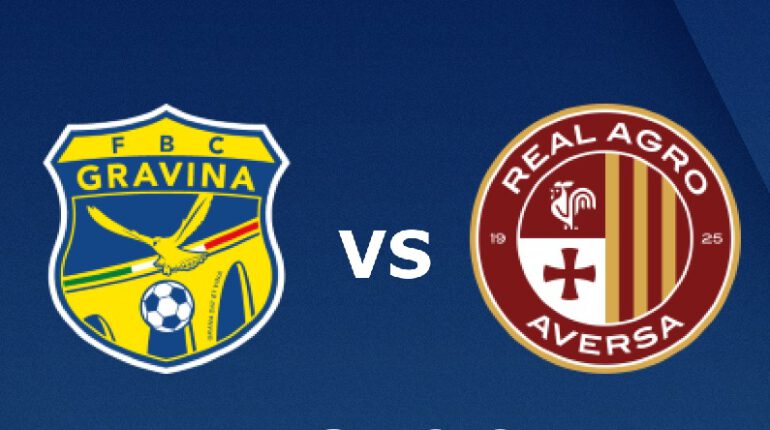 Serie D – Gravina – Real Agro Aversa 2 – 1: Pugliesi vittoriosi, polemiche per l’arbitraggio