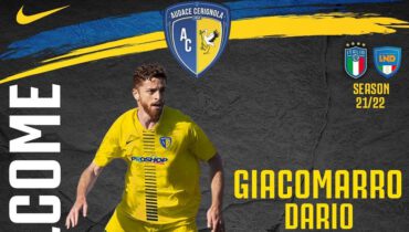 Audace Cerignola, la società annuncia un nuovo centrocampista