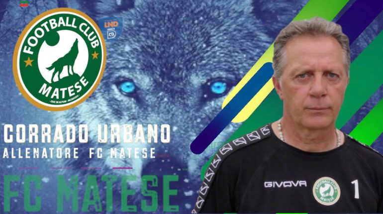 Matese calcio, riconfermato il tecnico Corrado Urbano