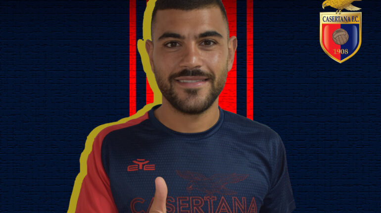 Casertana, la società comunica l’arrivo di un attaccante