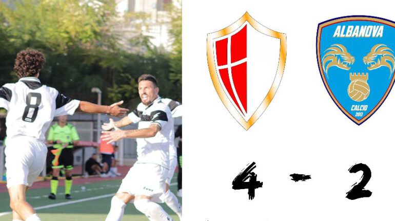 Savoia Albanova 4-2: Poker per i ragazzi di Carannante