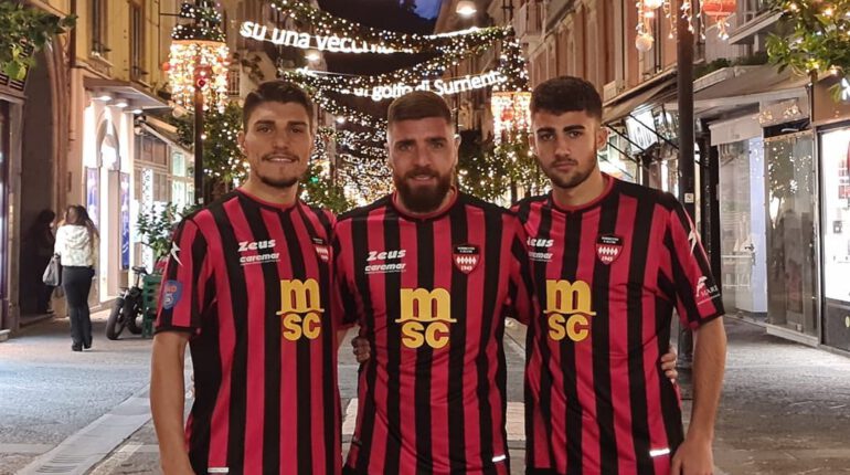 Sorrento, ufficializzato un tris di acquisti