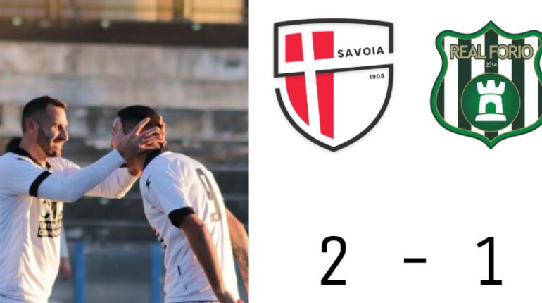 Savoia – Real Forio 2-1: Esposito e Trimarco regalano il successo interno