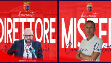 Casertana, annunciato allenatore e direttore sportivo